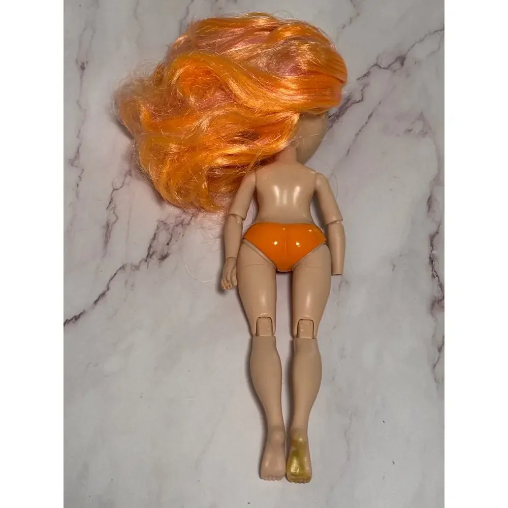 Rainbow High Poppy Rowan Series 1 Doll Articulated Orange Nude MGA